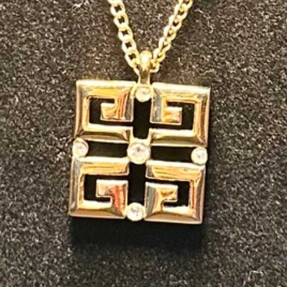 Givenchy 4G Necklace with Crystals - EUC - Picture 2 of 4